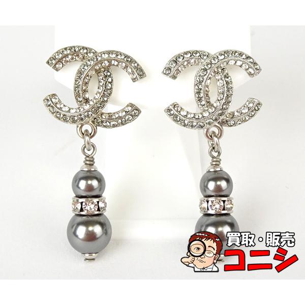 CHANEL 【神戸の質屋】【CHANEL/シャネル】ピアス スタッド キャッチ 