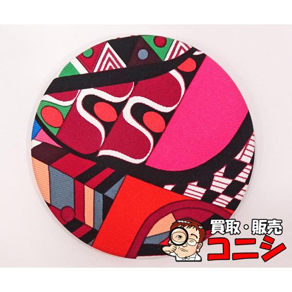 質コニシ】【HERMES/エルメス】ピンブローチ バッジ ピンク×ブラック  