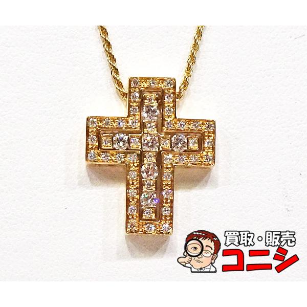 DAMIANI クロス ネックレス ゴールド