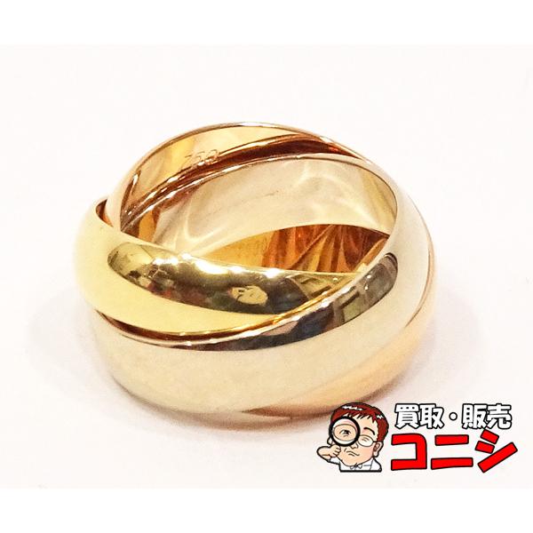 カルティエ トリニティリング Cartier 11号 新品仕上げ】Cartier