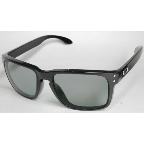 OAKLEY HOLBROOK (A) ホルブルック OO9244 POLISHED BLACK コンベックス 偏光 101グレイ ハードマルチ