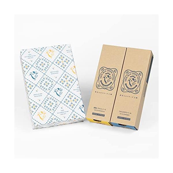 東京ミルクチーズ工場クッキー詰合せソルトカマンベールクッキーと蜂蜜ゴルゴンゾーラクッキー20枚入