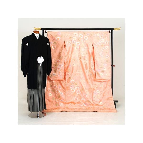 色打掛 紋付レンタルフルセット ピンク紅翠 Re Iro 017 色打掛