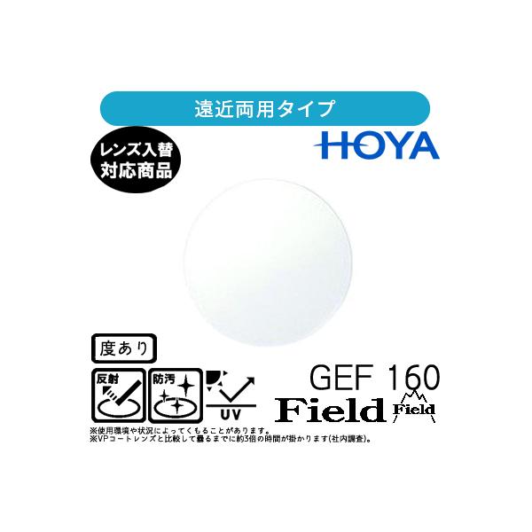 メーカー：HOYA　（ホーヤ）レンズ名：HOYAジェネラックスHG フィールド屈折率：1.60設計：内面累進設計コート：標準VPコート・オプション　ブルーライトカット・防キズコート遠くがすっきり広く見渡せる！手元の文字もハッキリ見える。日常...