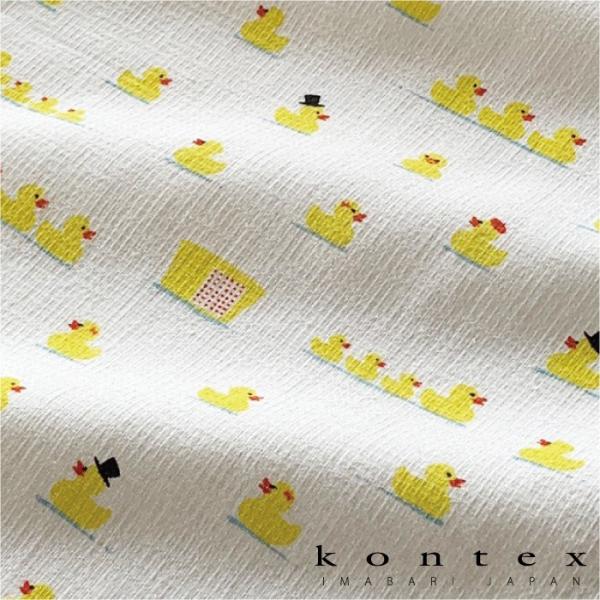 コンテックス(kontex)　手ぬぐい　布ごよみ　おしゃれ　吸水速乾　薄い　フェイスタオル（布ごよみ　アヒルちゃん）　爆買