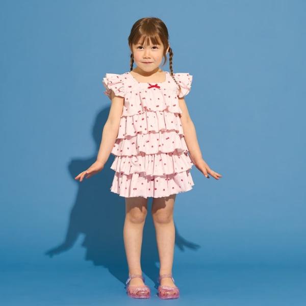 Lycee mine リセマイン SWIM UVカット ティアードトップス・ティアード