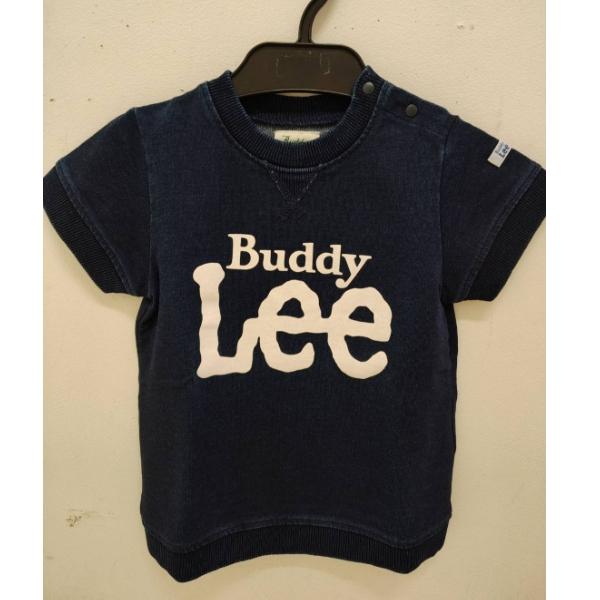 Buddy Lee（バディリー） リー ロゴデニム風半袖Tシャツ 90cm ギフト