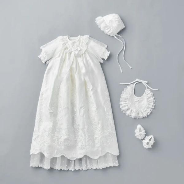 ミキハウス ゴールドレーベル セレモニードレスセット 50-60cm