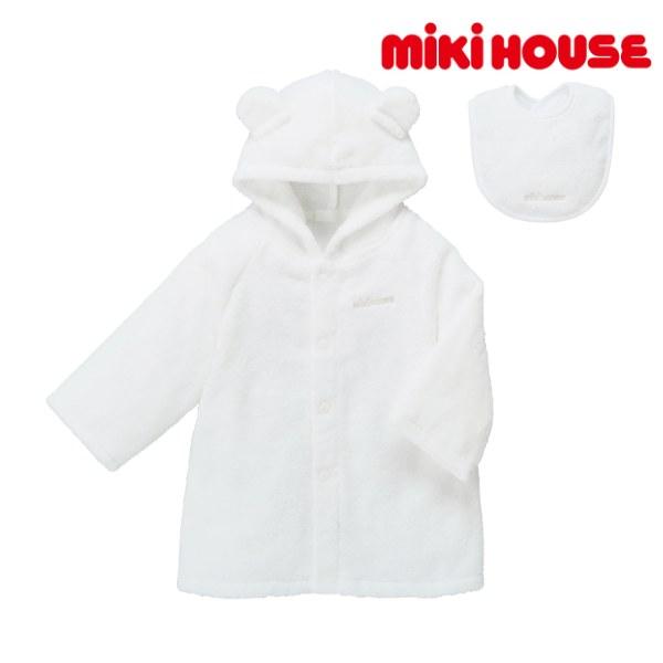 【お取り寄せ商品】こちらはお取り寄せ商品となります。３日〜１週間在庫のお返事にお時間がかかる場合がございます。お急ぎの場合はあらかじめお店にお電話をお願い致します。バスローブとスタイのセットです。真っ白で上品な今治タオルを使用したバスローブ...