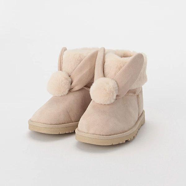 メゾピアノ mezzo piano ウサ耳ムートン風ブーツ : 6004428 : こ  