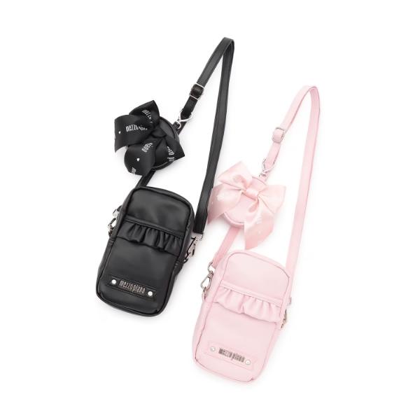 mezzo piano メゾピアノ メゾピアノママ フリルリボン スマホ