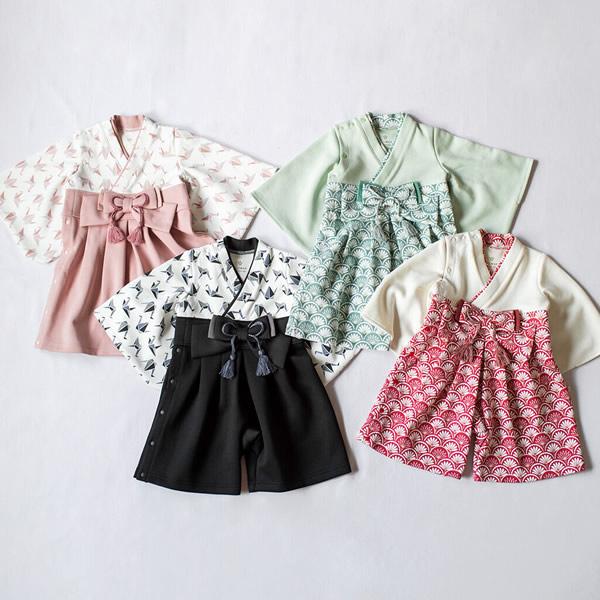 mocomoco ベビー袴 mocmof モクモフ 袴 ロンパース | ベビー服 子供服 2025 春夏