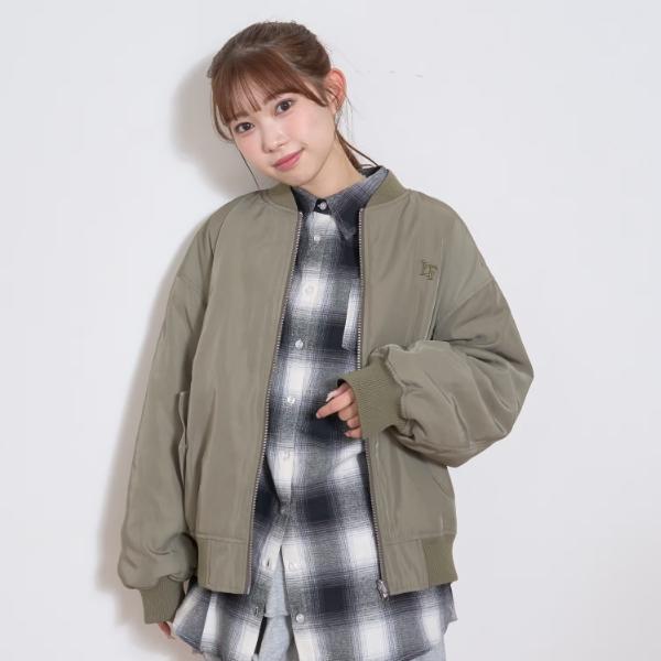 LOVETOXIC Lovetoxic ラブトキシック ボアリバーシブルMA1 アウター