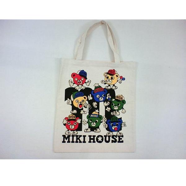 MIKI HOUSE（ミキハウス） キャンバス地トートバッグ 限定ノベルティ 
