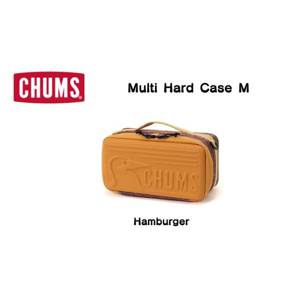 ブランド：チャムス　CHUMS衝撃に強く、耐久性の高いEVA樹脂を使用したハードケース(Mサイズ)。内側の側面にはマイクロフリースを採用しているのでクッション性もあり、衝撃から中身を守ってくれます。Mサイズはアウトドア用の食器をまとめて入れ...