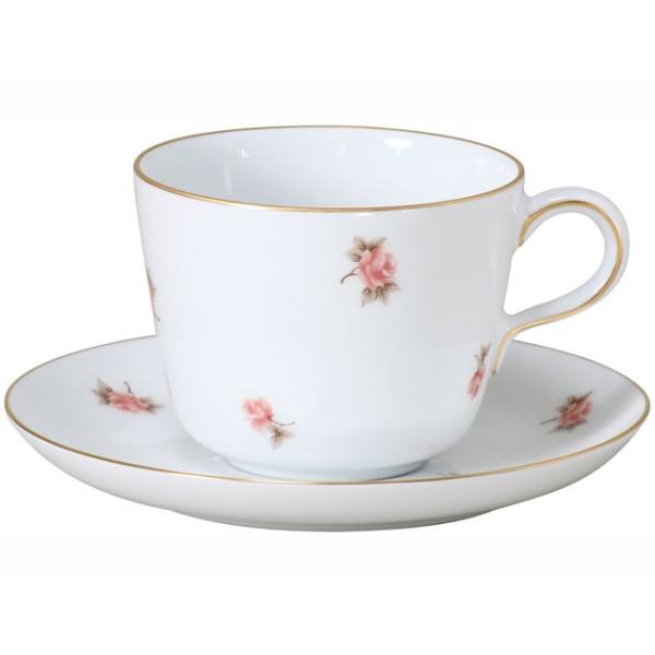 大倉陶園 日本製 小花 モーニングカップ＆ソーサー 26C/5211 洋食器 陶磁器 コーヒー 紅茶 ギフト 贈り物 贈答品 引出物 内祝 御祝 母の日