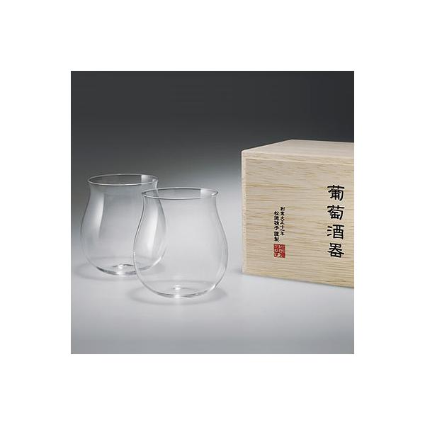 松徳硝子 日本製 うすはり 葡萄酒器 ブルゴーニュ ペアセット 2921010 ワイングラス ご贈答 ギフト プレゼント ペア 母の日 父の日 結婚御祝