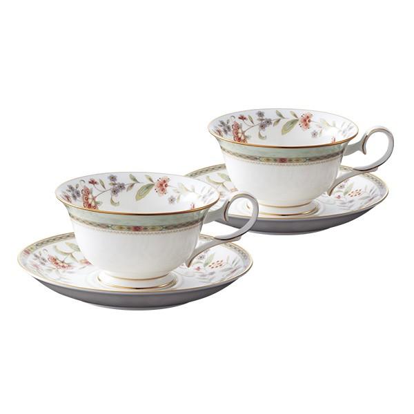 ノリタケ Noritake プリムローズ PRIMROSE ティー・コーヒー碗皿 ペア 