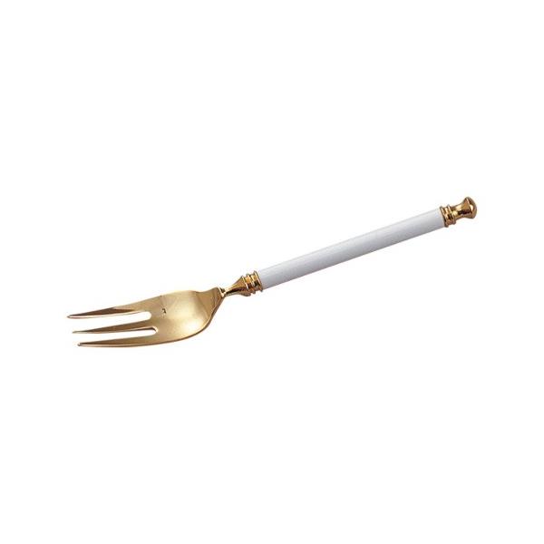 ノリタケ Noritake アルミナ磁器ハンドル ケーキフォーク 白 WH ALH2/22Y 洋食器 陶磁器 ケーキ フルーツ つけたし カトラリー