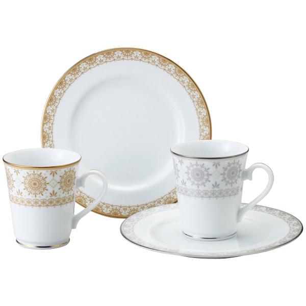 ナルミ NARUMI アウアンド プティ Au＆Pt ペアモーニングセット 41377