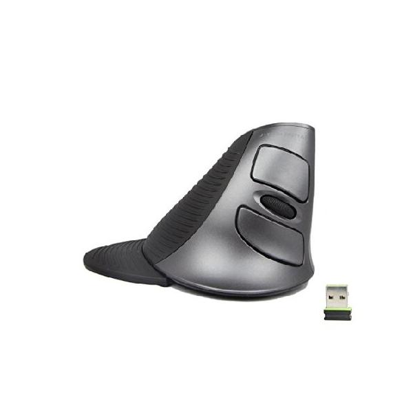 J-Tech デジタルスクロール耐久ワイヤレスマウス 人間工学 垂直USBマウス 感度調節可能 (600/1000/1600 DPI) 取り外し可能 パームレスト & 親指ボタン - 手/手 J-Tech デジタルスクロール耐久ワイヤレスマウス 人間工学 垂直USBマウス 感度調節可能 (600/1000/1600 DPI) 取り外し可能 パームレスト & 親指ボタン - 手/手