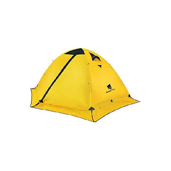 GEERTOP テント 2人用 ソロテント 軽量 4シーズン 二重層 耐水圧5000MM 