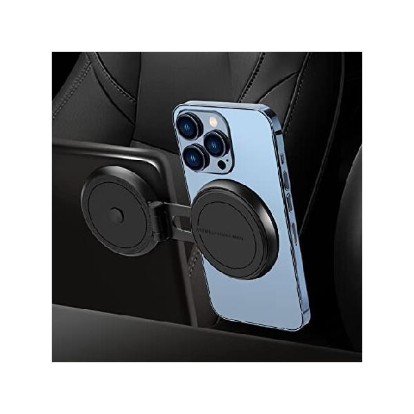 人気アイテムWonarby 車用磁気電話ホルダー - テスラモデル3/X/Y/Sアクセサリー 電話マウント - Magsafe iPhone 12/13/14 Samsung携帯電話車載ホルダーに対応