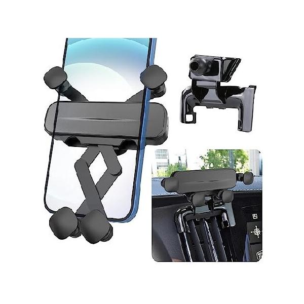 LUNQIN 車載電話ホルダーマウント ボルボ S90 2017 2018 2019 2020 2021 2022 2023 オートアクセサリー インテリア 装