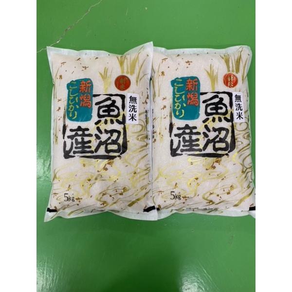 コシヒカリ 令和7年産 魚沼産コシヒカリ 無洗米 10kg(5kgx2) 新潟県産