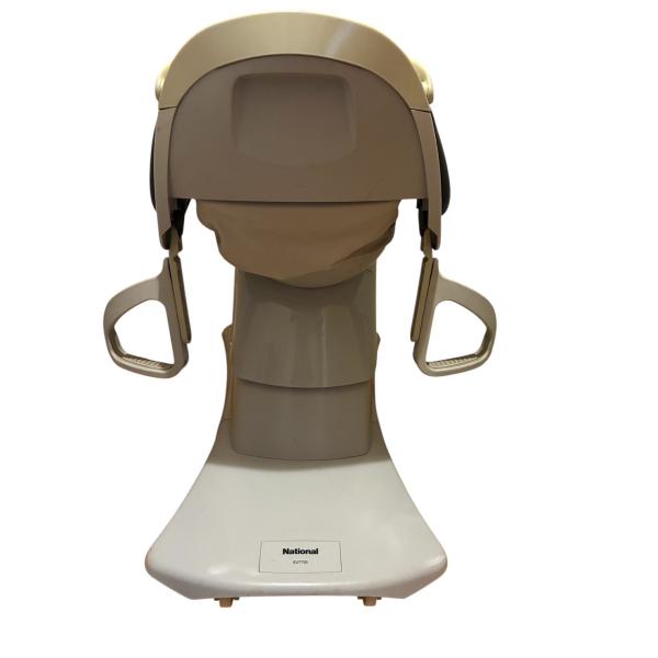 【仕様】■メーカー：ナショナル■型番：EU7700■サイズ：高さ74×幅46×奥行89cm■重量：32 Kg【状態】(1.未使用 2・非常に良い 3・良い 4・可)中古-4．可【付属品】取扱説明書、本体、あぶみ左右、マット、電源コードのみに...