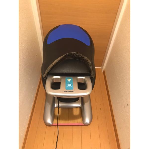 【仕様】■メーカー：スライヴ■型番：FD-011■サイズ：幅43.5×奥行69.5×高さ63cm■重量：20ｋｇ■適応体重:100kg以下■回転数:(速)約105回/分、(遅)約45回/分■オートタイマー:約15分■コード長さ:2m【状態】...