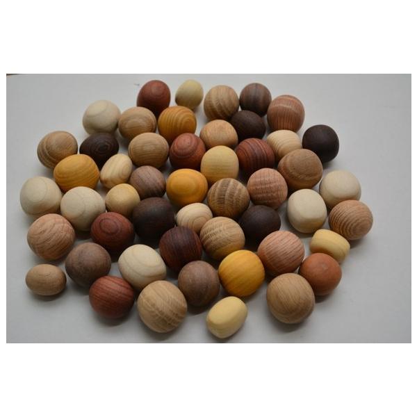 木っ端クラブ　森の木ころころ インテリア オブジェ 木製 木 癒し (約300g~入り）