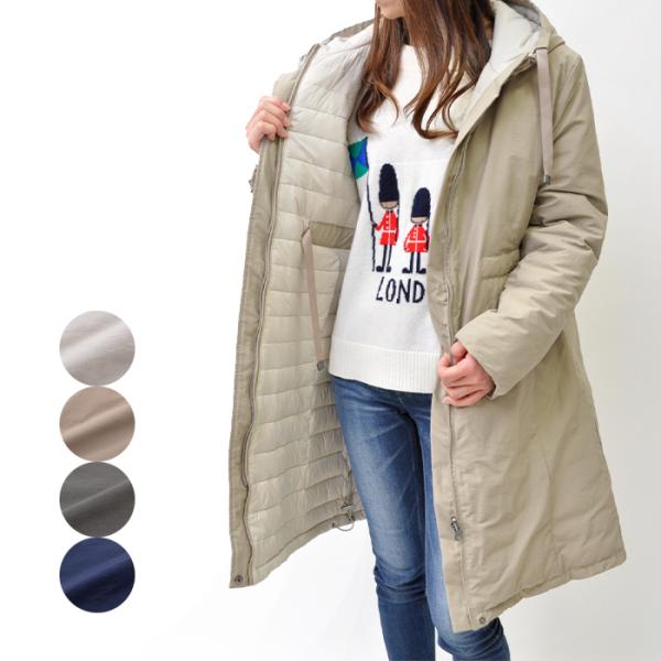レディース リバーシブルダウンコート モッズコート ミセスファッション アウター 冬物 婦人服 おしゃれ 冬物 Ko14 ミセスカジュアル専門店 Koran 通販 Yahoo ショッピング