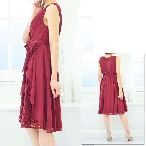 前開き フロントファスナー アシメ レース パーティードレス お呼ばれワンピース 結婚式 披露宴 発表会 演奏会 きれいめ 上品 大人可愛い 授乳 ママ 膝丈 Buyee 日本代购平台 产品购物网站大全 Buyee一站式代购 Bot Online
