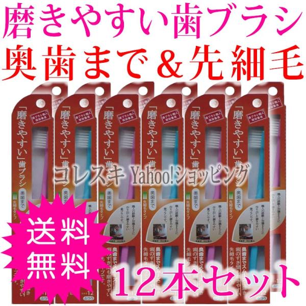 磨きやすい歯ブラシ 12本セット 奥歯まで 先細毛 歯ブラシ職人 田辺さん 田辺重吉 考案 通常送料無料 Buyee Servis Zakupok Tretim Licom Buyee Pokupajte Iz Yaponii