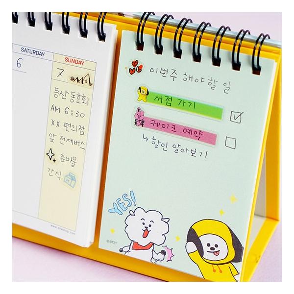 Bt21 スケジュール クリア ステッカー 韓国文具 文房具 シール ダイアリー 防弾少年団 かわいい 公式 Dejapan Bid And Buy Japan With 0 Commission