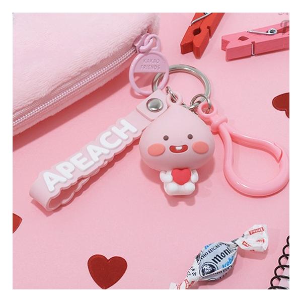 カカオフレンズ リトルフレンズ イニシャル シリコン キーリング 韓国雑貨 キーホルダー アクセサリー Kakao Friends かわいい 公式 Q146 韓国情報広場ヤフー店 通販 Yahoo ショッピング