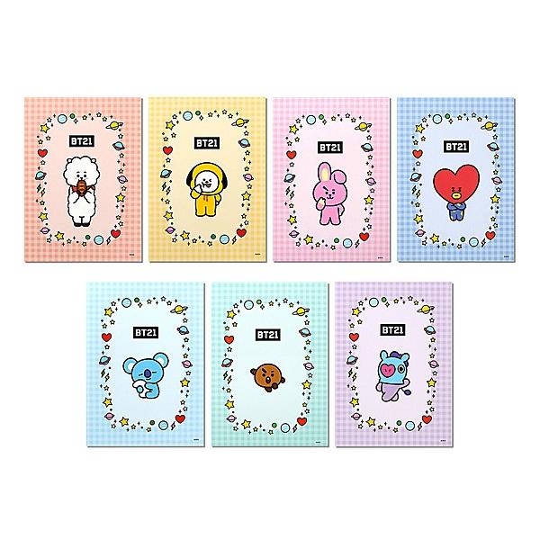 Bt21 ミニ レターパッド 韓国文具 文房具 メモ メッセージ かわいい 防弾少年団 公式 Q213 韓国情報広場ヤフー店 通販 Yahoo ショッピング