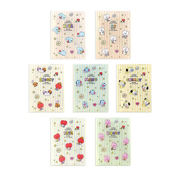BT21 クリアファイル LITTLE BUDDY 20P [韓国][文具][文房具