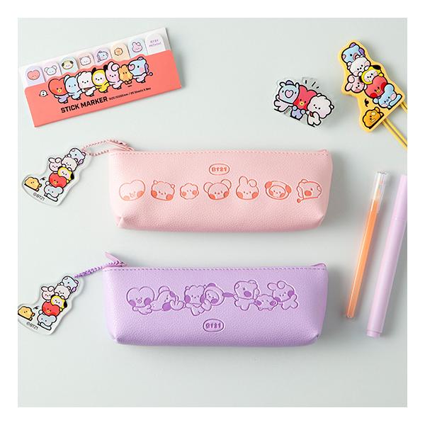 BT21 minini キーリング 三角 ポーチ 防弾少年団 BTS 公式 韓国