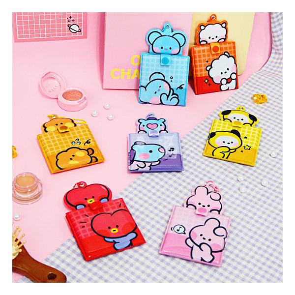 BT21 minini ミラー キーリング [BTS][防弾少年団][公式][韓国][鏡
