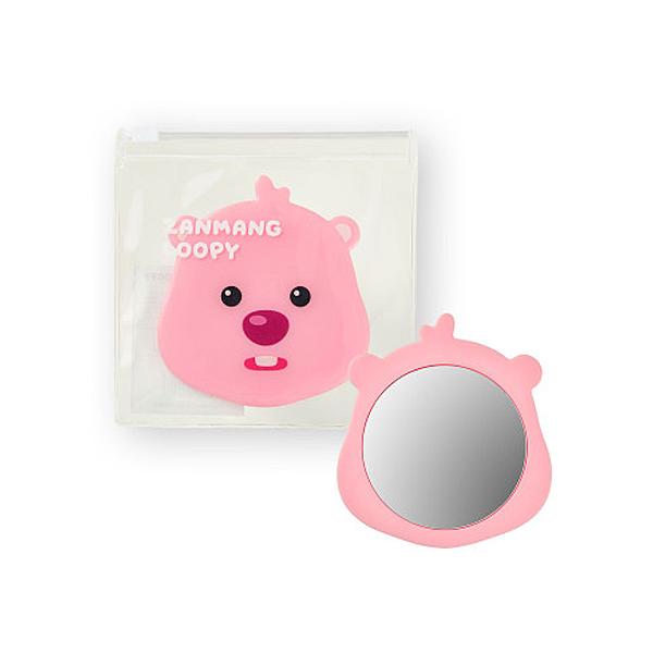 韓国の人気キャラクター「ジャンマンルピー」の、ハンドミラーです。手のひらサイズの、持ち歩きに便利な可愛い鏡です。サイズ：　8.7cm　×　9.2cm材質：　アクリル、鏡製造国：　中国