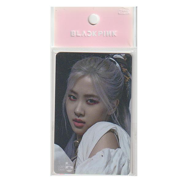 BLACKPINK リリイベ カード BLACKPINK ROSE cashbee カード ロゼ ブラックピンク 韓国交通
