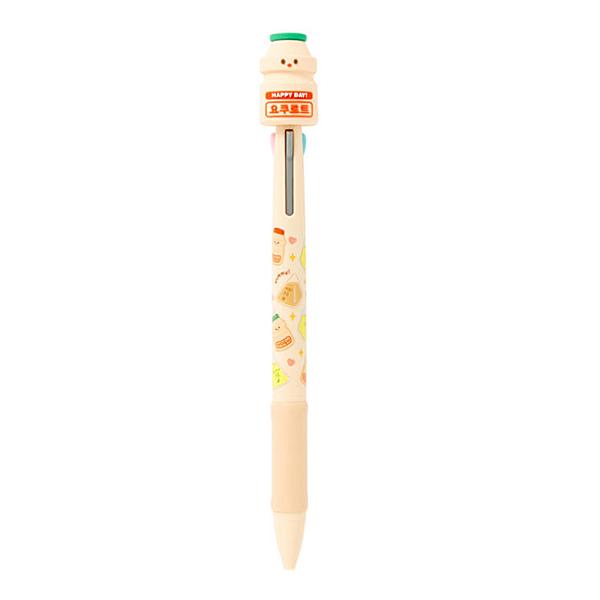 韓国 ヨークルト フィギュア 3色 ペン ボールペン かわいい お土産