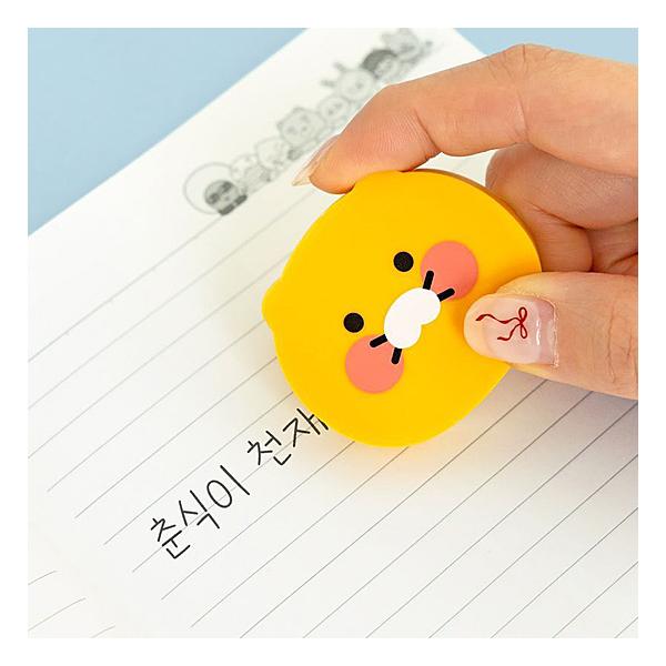 カカオフレンズ　チュンシク　消しゴム  CHOONSIK チュンシギ 韓国 文房具 kakao friends かわいい 公式