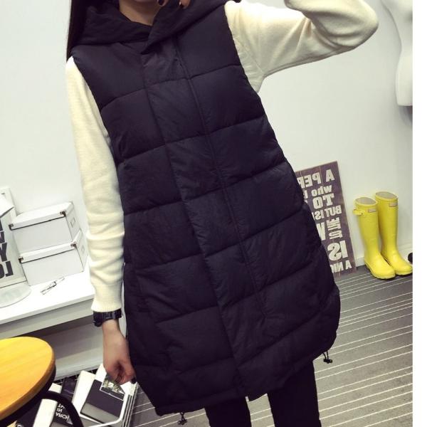 冬 フード ゆったり 長め丈 Aライン あったか レディース 中綿 ダウン ロング ベスト Buyee Buyee 日本の通販商品 オークションの代理入札 代理購入