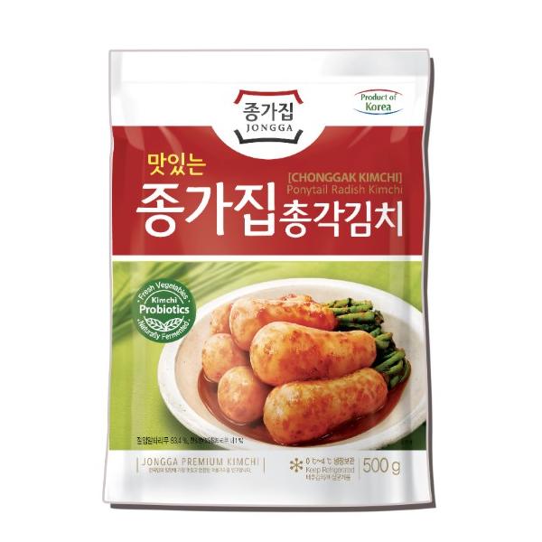 【冷蔵便選択要】*韓国本場味キムチ★韓国宗家　チョンガク　キムチ　500g　韓国食品　キムチ