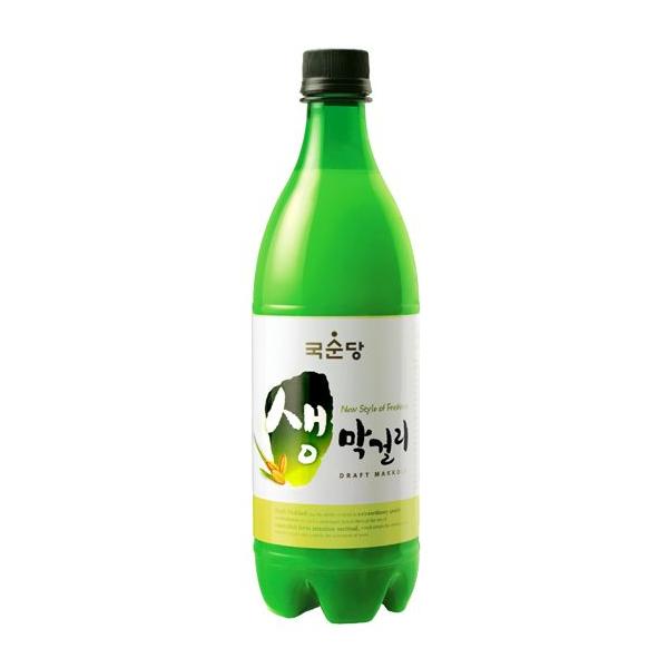 【クール便選択必要！】 ★韓国お酒★マッコリ★麹醇堂（クッスンダン）　生マッコリ　 750ml　