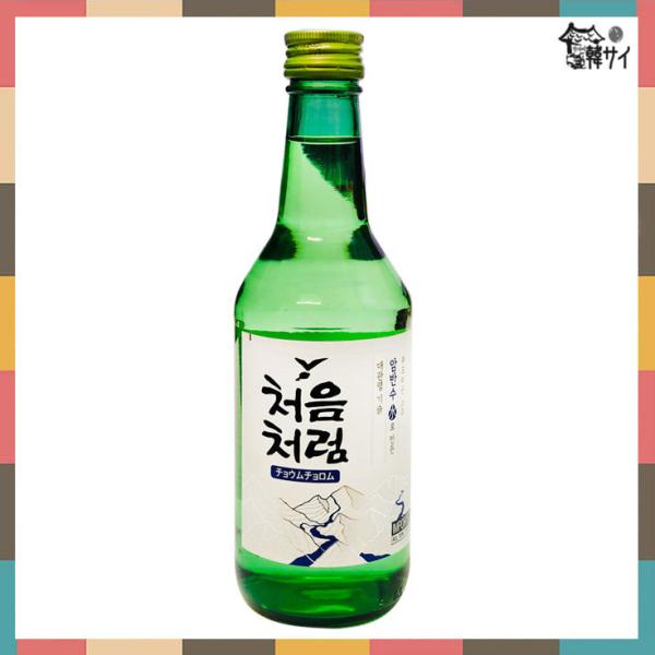 韓国語で「初めてのように」を意味する感性的なネーミングややわらかな口当たりで特に若者からの支持を集め、たくさんの人気を得てきたチョウムチョロム。アルコール度数が16度に下がり、さらに飲みやすくなりました！世界で初めてアルカリ還元水で製造され...