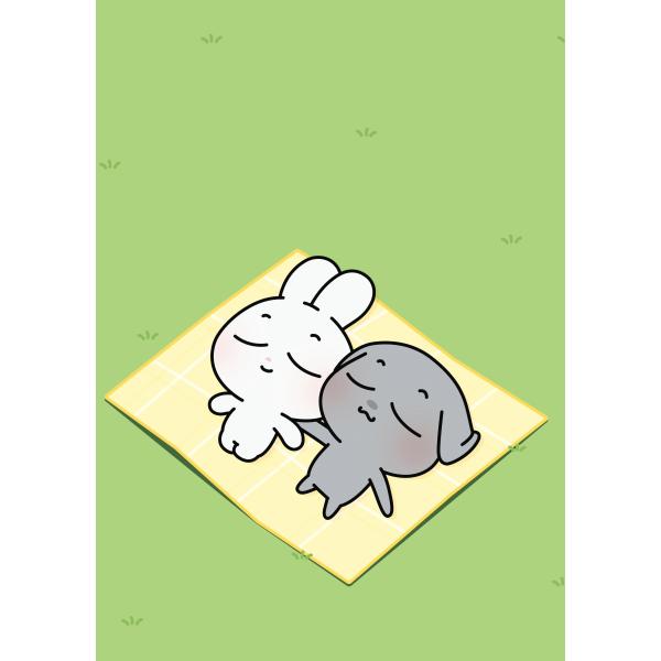 【カムンとアント】A4クリアファイル（お昼寝）